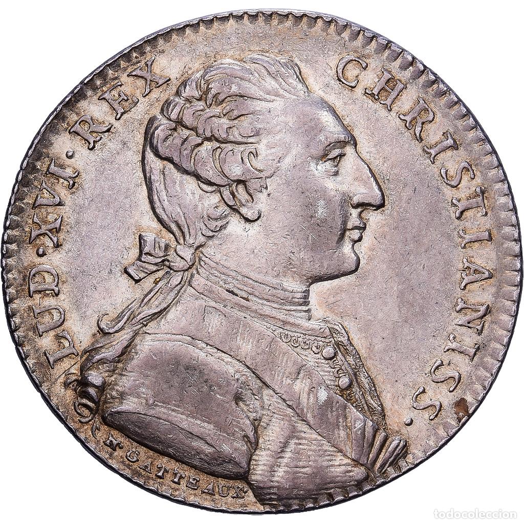 Medallas hist&oacute;ricas: [#1214634] Francia, zeton, Louis XV, R&eacute;compense de la Ville de Bordeaux, n.d. (1776)
