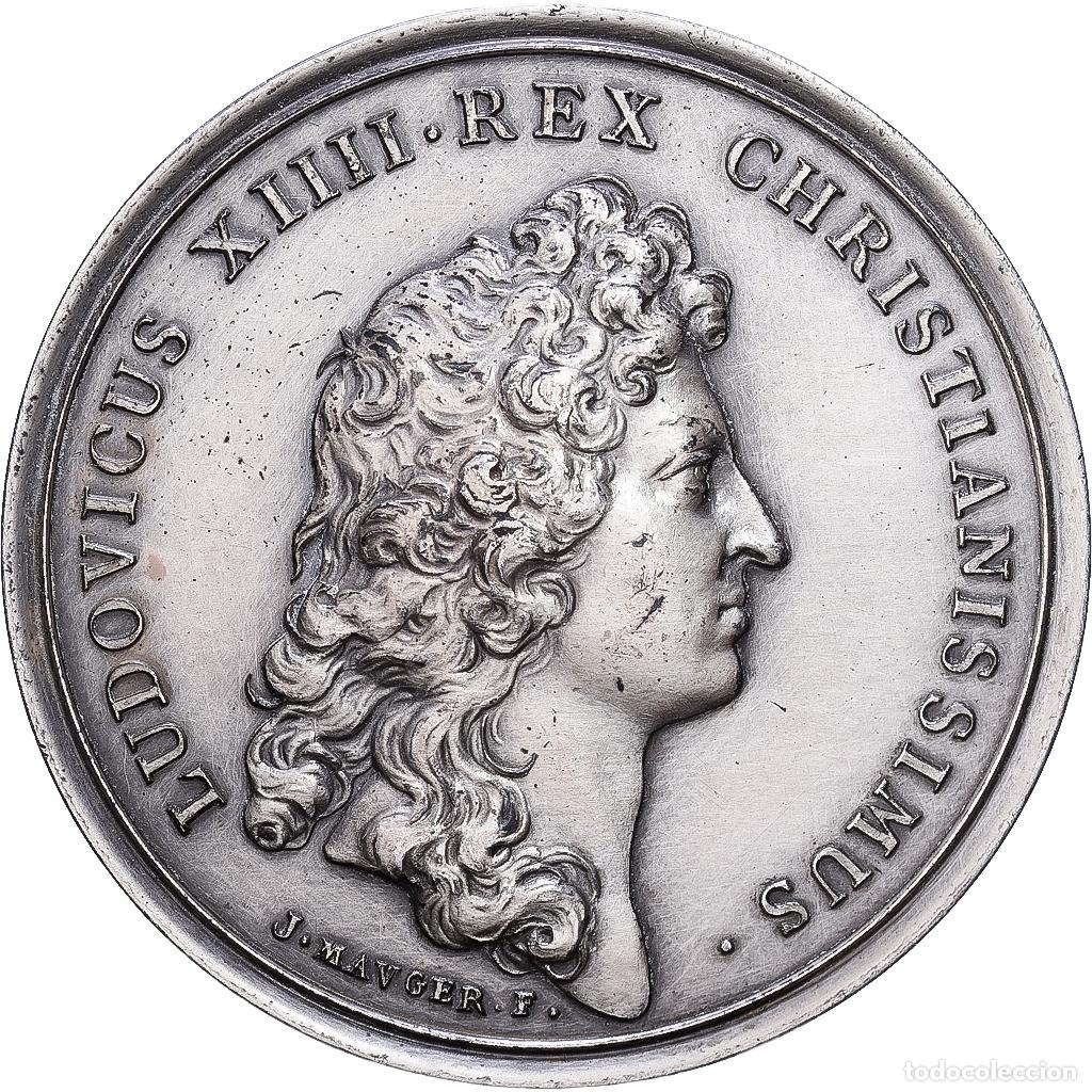 Medallas hist&oacute;ricas: [#1215157] Francia, medalla, Louis XIV, Marie-Th&eacute;r&egrave;se d'Autriche, 1968, Plata, Mauger