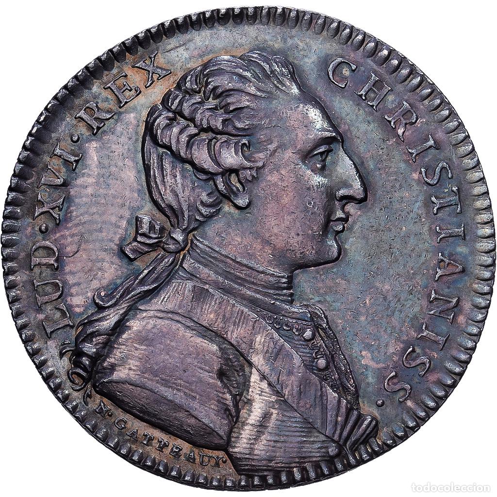 Medallas hist&oacute;ricas: [#1214633] Francia, zeton, Louis XVI, Etats du Languedoc, 1776, Plata, EBC, Feuardent:10993