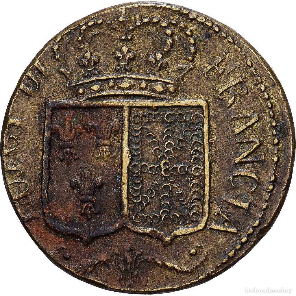Medallas hist&oacute;ricas: [#1214697] Francia, Poids Mon&eacute;taire, Louis XVI, Louis d'Or aux Ecus, Lat&oacute;n, MBC