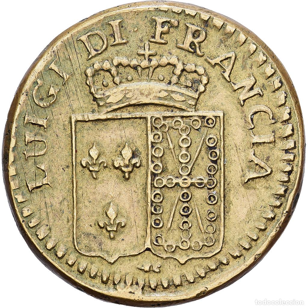 Medallas hist&oacute;ricas: [#1214715] Francia, Poids Mon&eacute;taire, Louis XVI, Double Louis aux Ecus, Lat&oacute;n, MBC