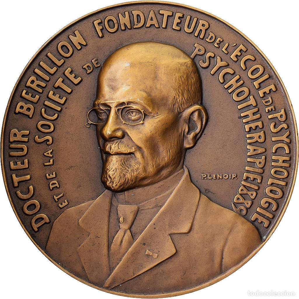 Medallas hist&oacute;ricas: [#1214982] Francia, medalla, Docteur B&eacute;rillon, 1929, Bronce, Lenoir, SC