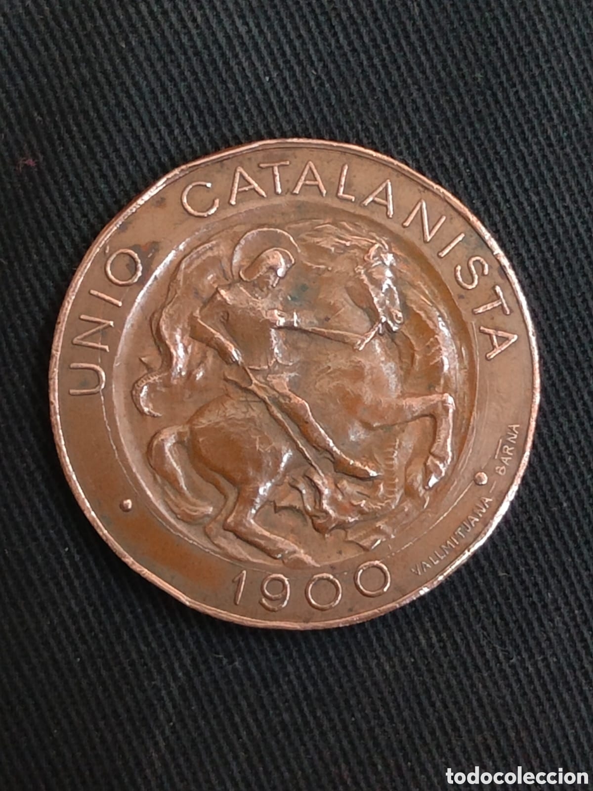 Medallas hist&oacute;ricas: Antigua Moneda Uni&oacute; Catalanista a&ntilde;o 1900