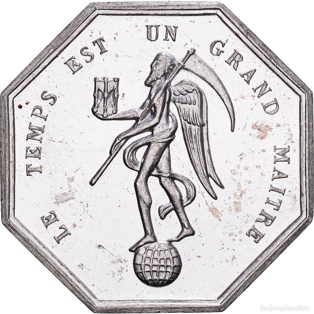 Medallas hist&oacute;ricas: [#1214552] Francia, zeton, Repurgation, Nantes, Plata, EBC