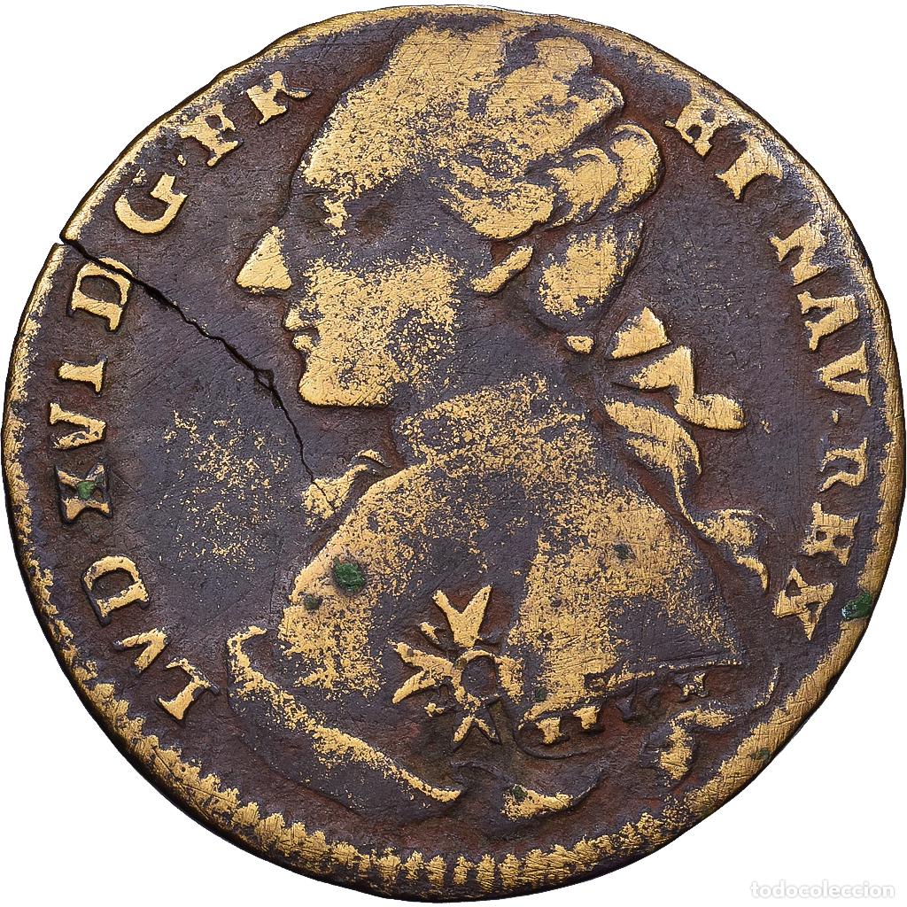 Medallas hist&oacute;ricas: [#1214578] Francia, zeton, Louis XVI, OMNIBUS NON SIBI, Lat&oacute;n, BC+