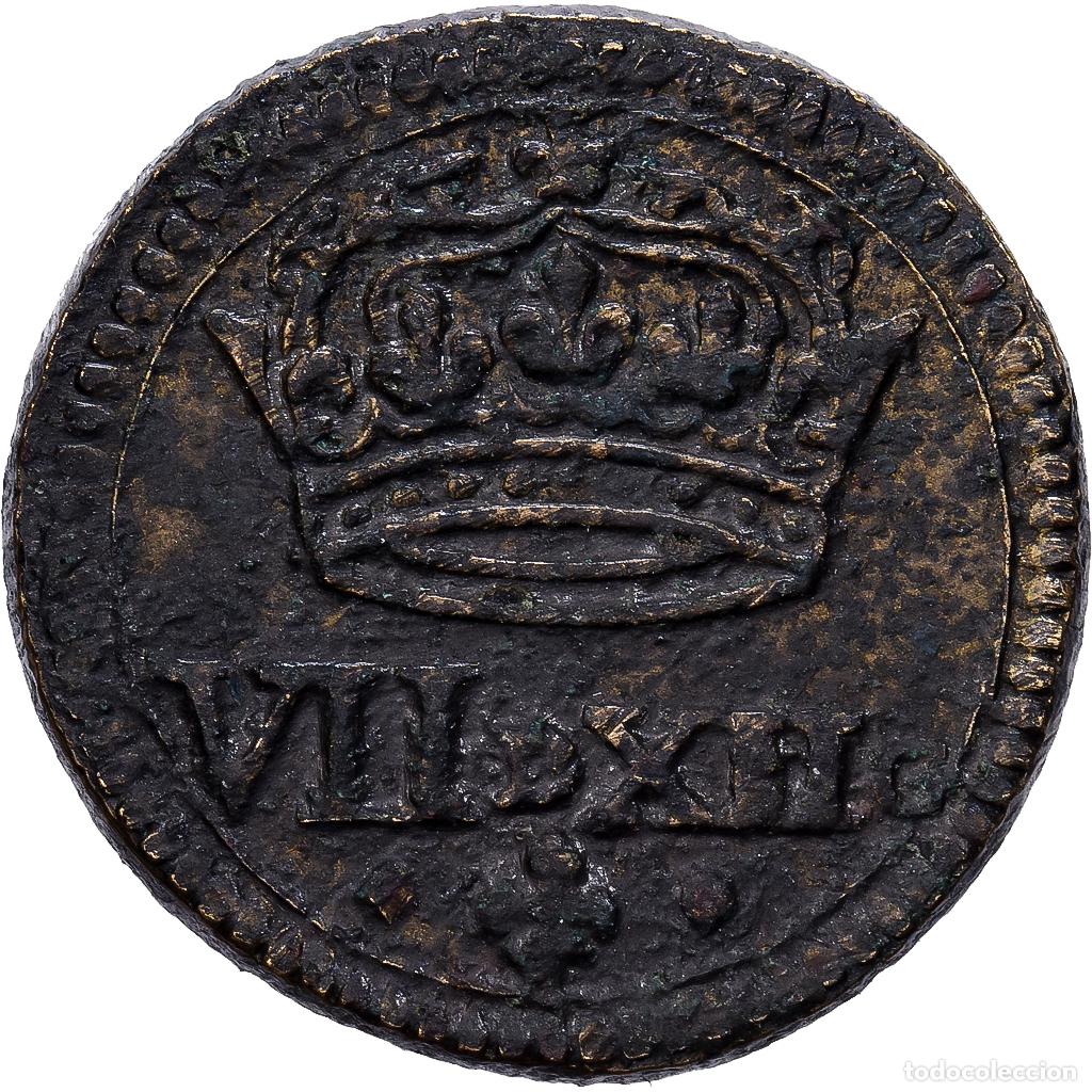 Medallas hist&oacute;ricas: [#1214667] Francia, Poids mon&eacute;taire, 1/4 &Eacute;cu, 16th-17th Centuries, Lat&oacute;n, BC+