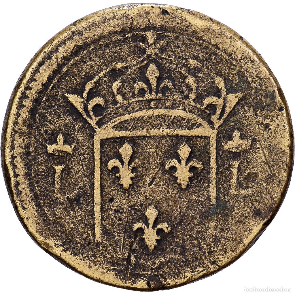 Medallas hist&oacute;ricas: [#1214681] Francia, Poids mon&eacute;taire pour le teston, Lat&oacute;n, BC+