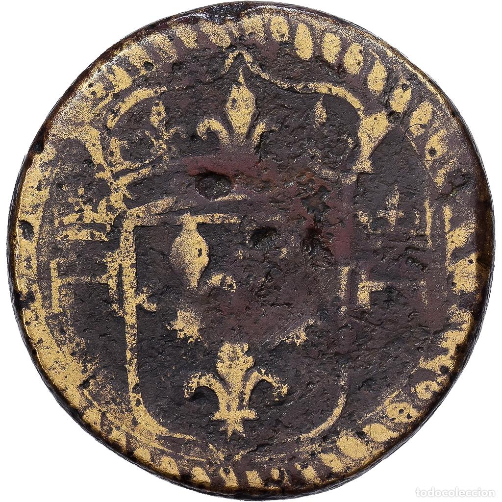Medallas hist&oacute;ricas: [#1214685] Francia, Poids mon&eacute;taire pour le teston, Henri II ou Henri III, Lat&oacute;n, BC+