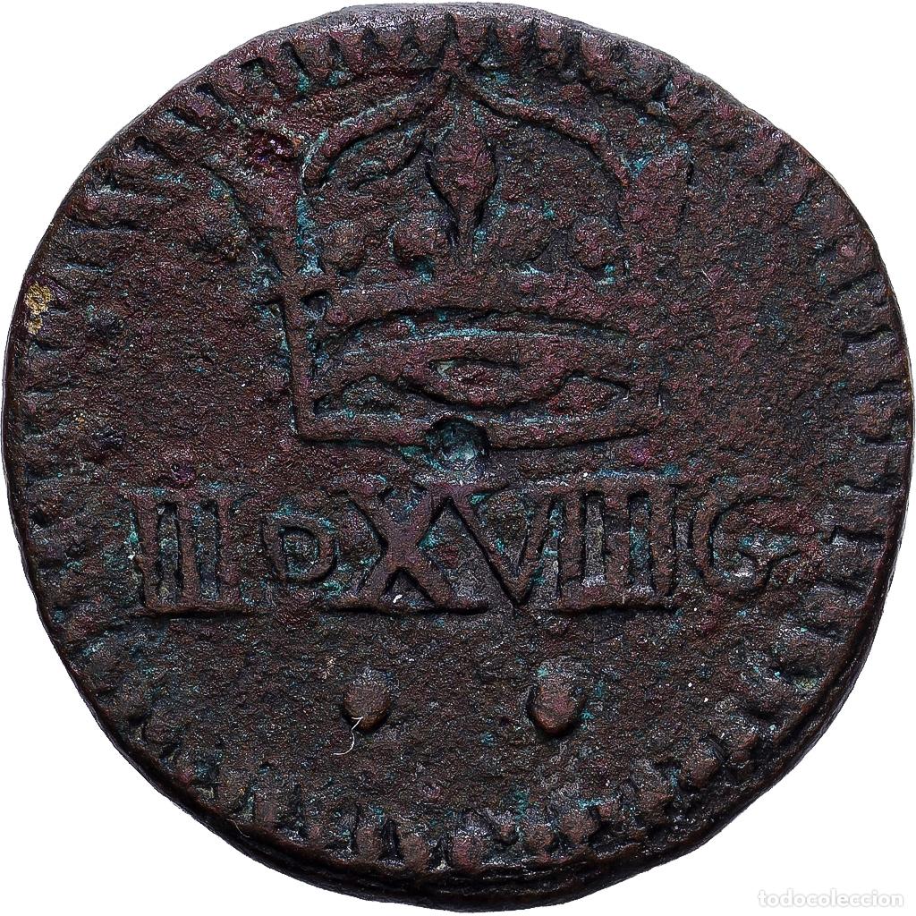 Medallas hist&oacute;ricas: [#1214728] Francia, Poids Mon&eacute;taire, Huiti&egrave;me d'Ecu, Lat&oacute;n, BC+