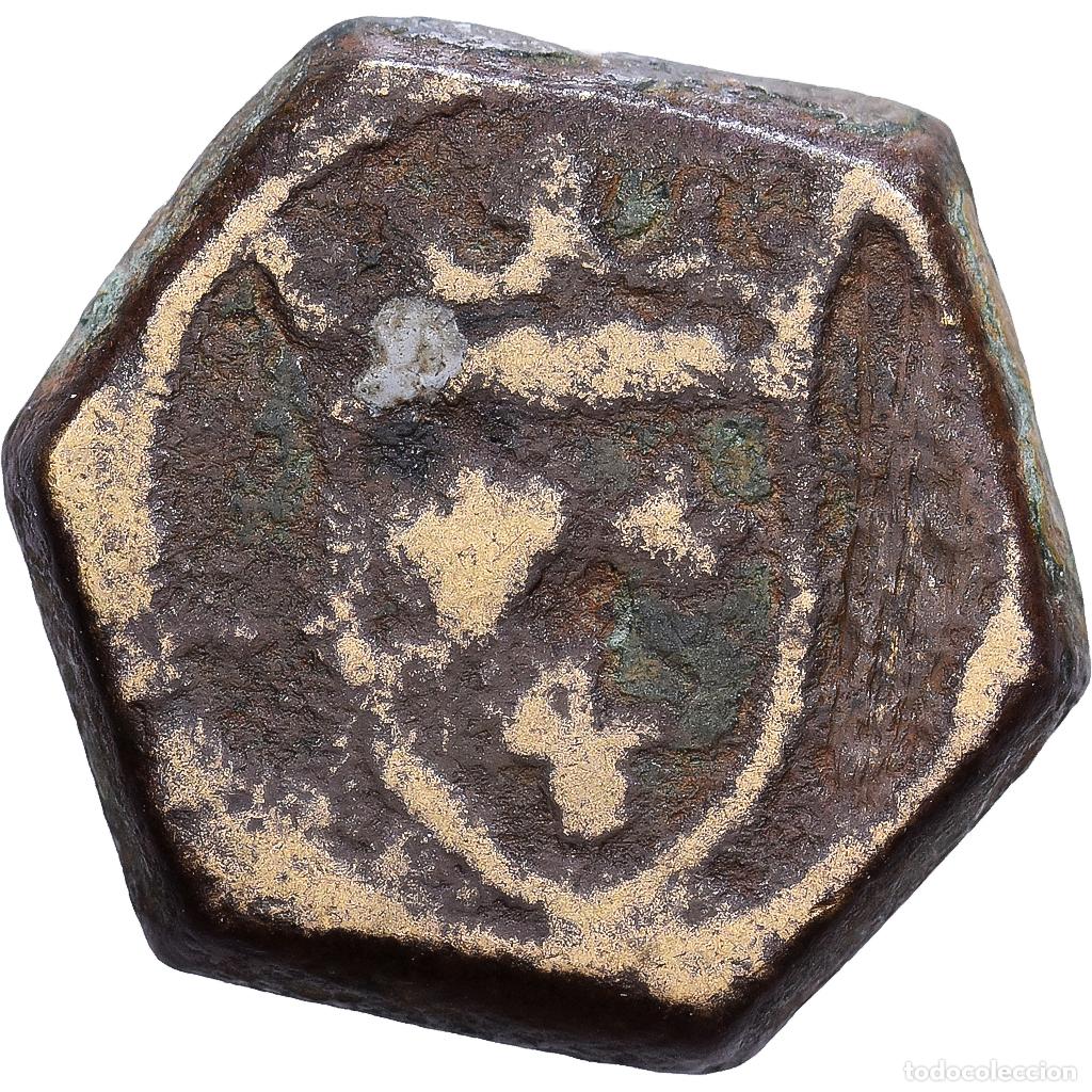 Medallas hist&oacute;ricas: [#1214734] Francia, Poids Mon&eacute;taire, CHARLES VI et CHARLES VII, Ecu d'Or &agrave; la Couronne