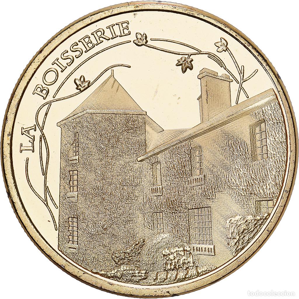 Medallas hist&oacute;ricas: [#1214828] Francia, zeton, 52/ Colombey-les-deux-&eacute;glises - La Boisserie, Aluminio y