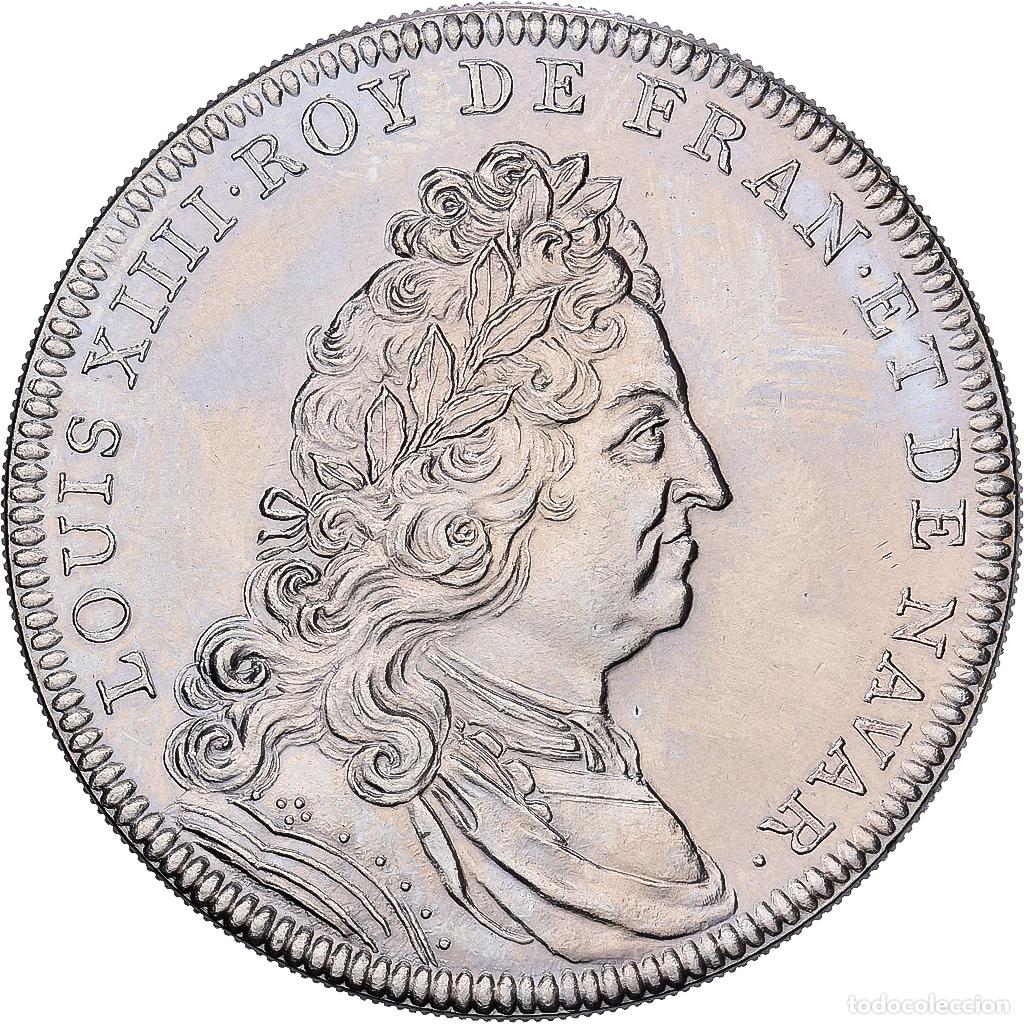 Medallas hist&oacute;ricas: [#1214811] Francia, medalla, Les rois de France, Louis XIV, N&iacute;quel, EBC