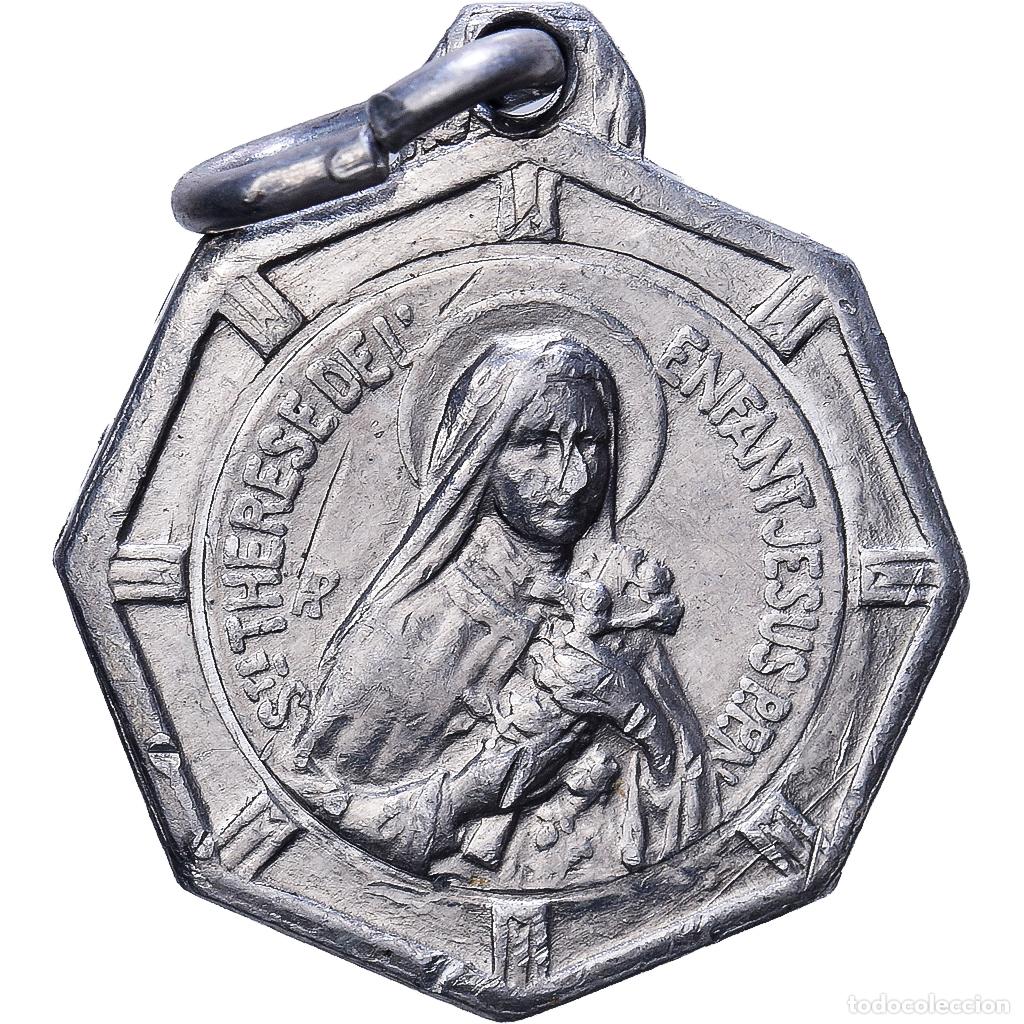 Medallas hist&oacute;ricas: [#1214879] Francia, medalla, Sainte Th&eacute;r&egrave;se de l'Enfant J&eacute;sus, Plata, EBC