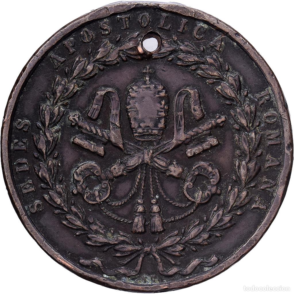 Medallas hist&oacute;ricas: [#1214861] CIUDAD DEL VATICANO, medalla, Rome rendue aux Catholiques par les Armes, 1849