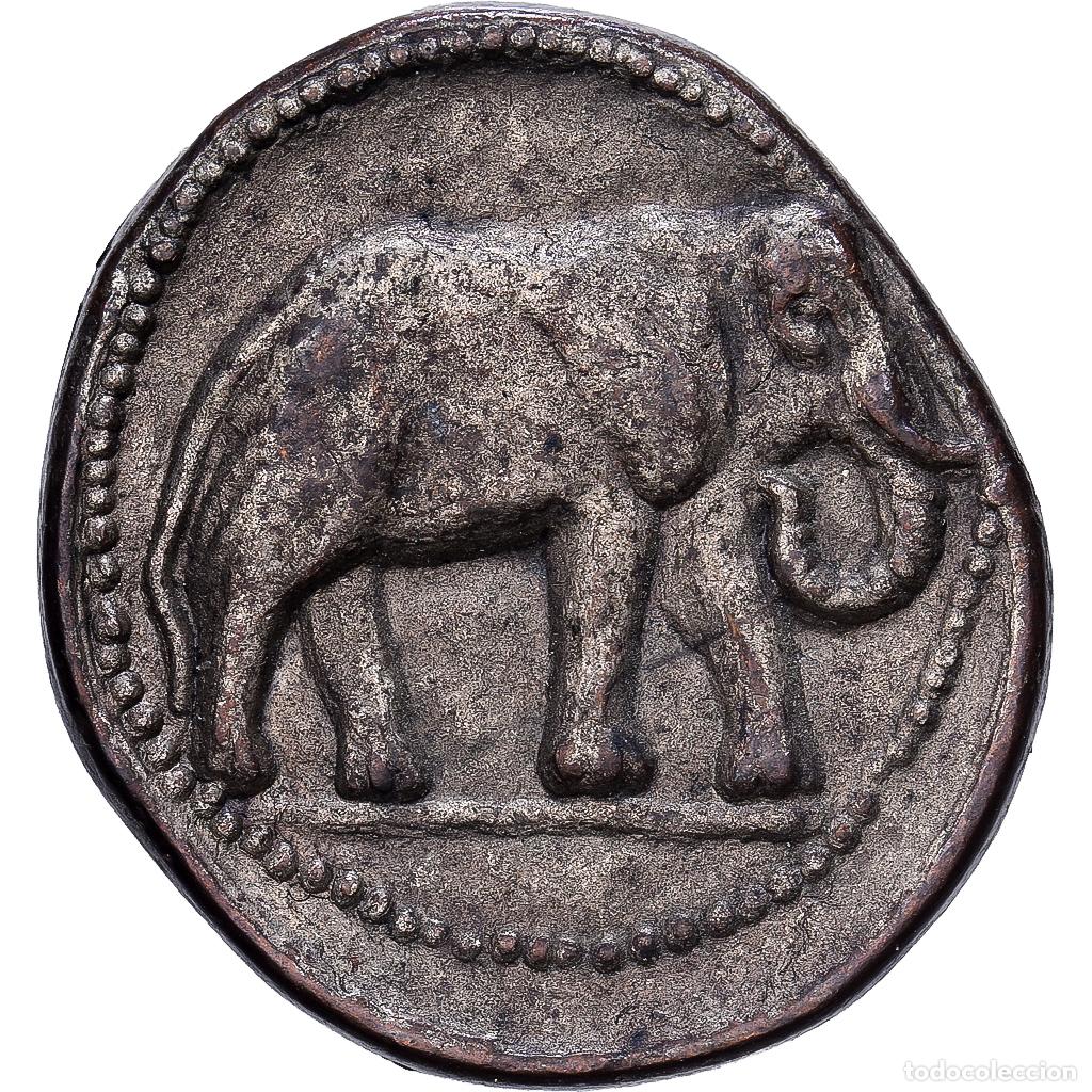 Medallas hist&oacute;ricas: [#1214911] Francia, zeton, Collection BP, T&eacute;tradrachme Barcides, Cobre, EBC