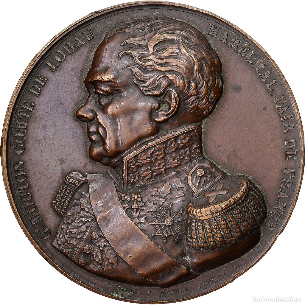 Medallas hist&oacute;ricas: [#1214932] Francia, medalla, Louis Philippe I, G&eacute;n&eacute;ral Mouton, Comte de Lobau, 1838