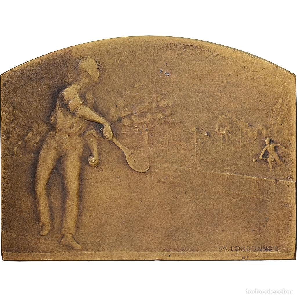 Medallas hist&oacute;ricas: [#1214965] Francia, medalla, Tournois de Tennis de l'Echo de Paris, Bronce, Lordonnois, MBC