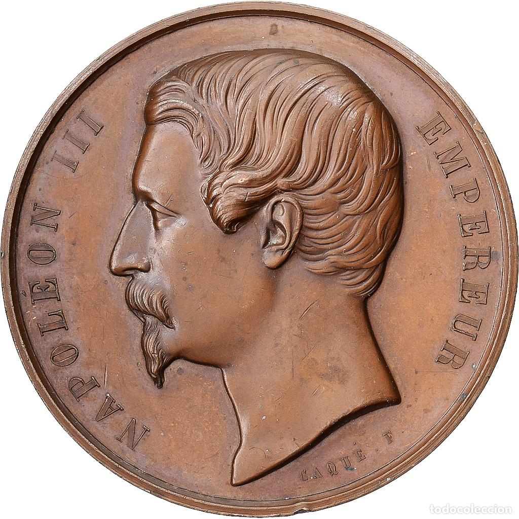 Medallas hist&oacute;ricas: [#1214970] Francia, medalla, Napol&eacute;on III, Concours R&eacute;gional Agricole de Saint-L&ocirc;, 1859