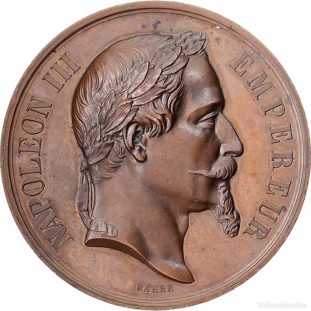 Medallas hist&oacute;ricas: [#1214969] Francia, medalla, Napol&eacute;on III, Concours R&eacute;gional Agricole de Caen, 1867