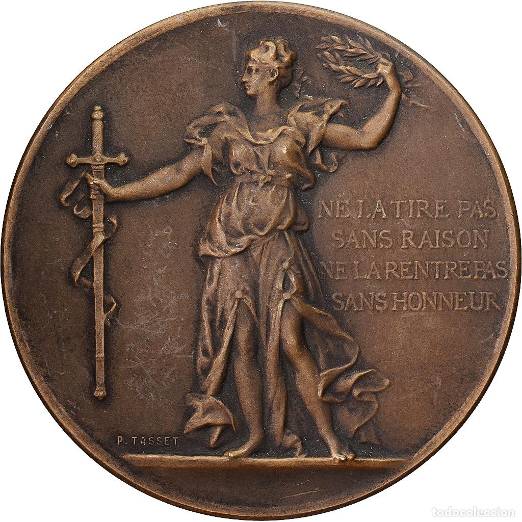 Medallas hist&oacute;ricas: [#1215074] Francia, medalla, Concours des Lyc&eacute;es et Coll&egrave;ges de Paris, 1904, Bronce