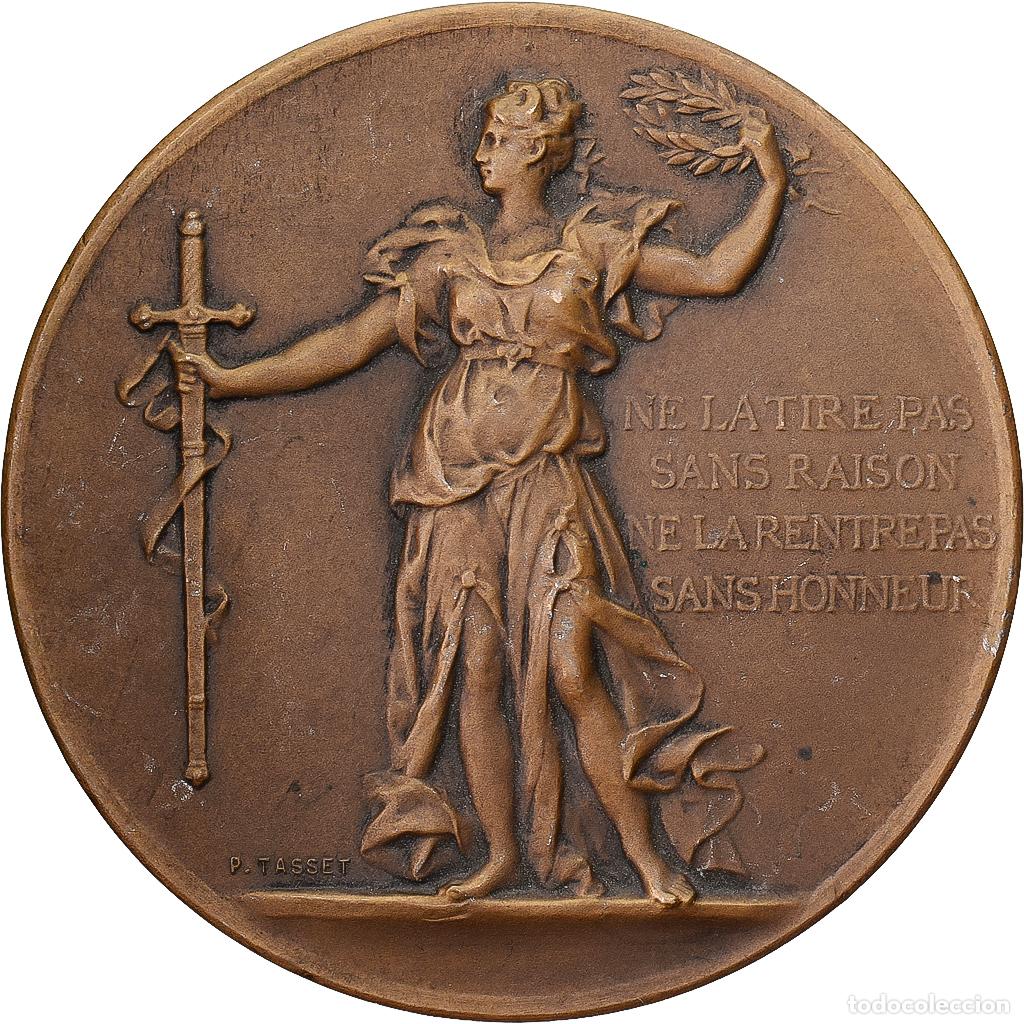 Medallas hist&oacute;ricas: [#1215073] Francia, medalla, Concours des Lyc&eacute;es et Coll&egrave;ges de Paris, 1903, Bronce