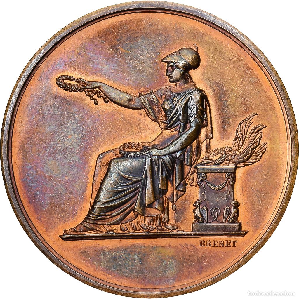 Medallas hist&oacute;ricas: [#1215107] Francia, medalla, Prix de Dessin, 1886, Bronce, Brenet, SC