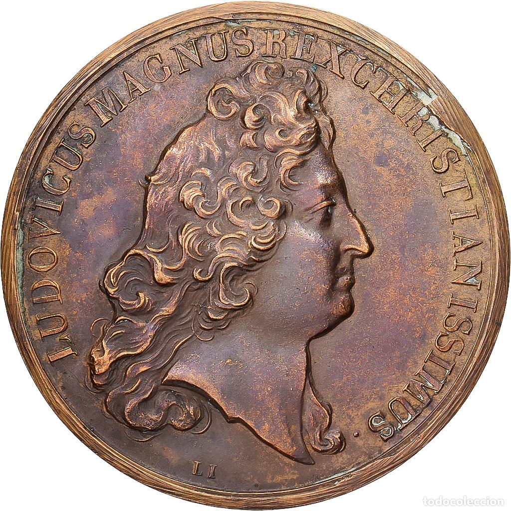 Medallas hist&oacute;ricas: [#1215109] Francia, medalla, Louis XIV, Prise de Saint-Omer, 1677, Bronce, Mauger