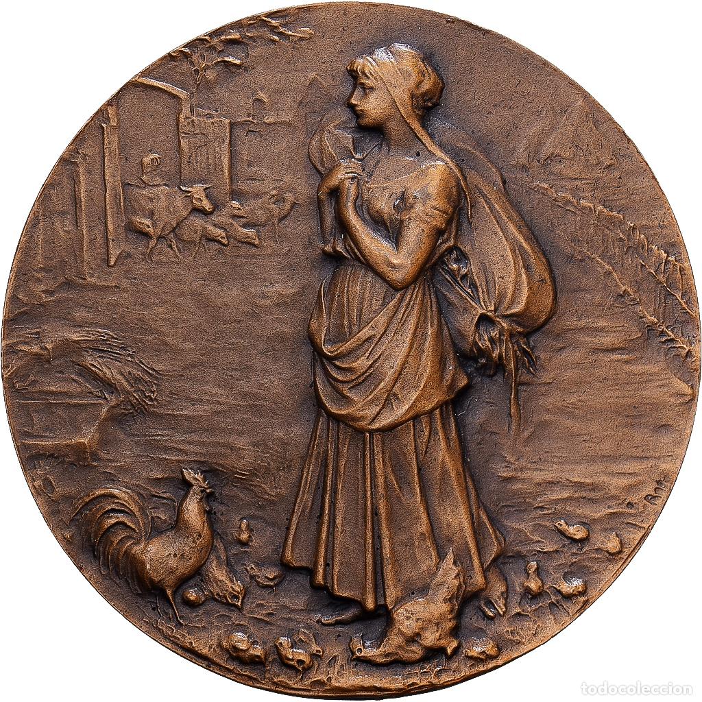 Medallas hist&oacute;ricas: [#1215184] Francia, medalla, Soci&eacute;t&eacute; d'Agriculture de la Charente, Bronce, SC