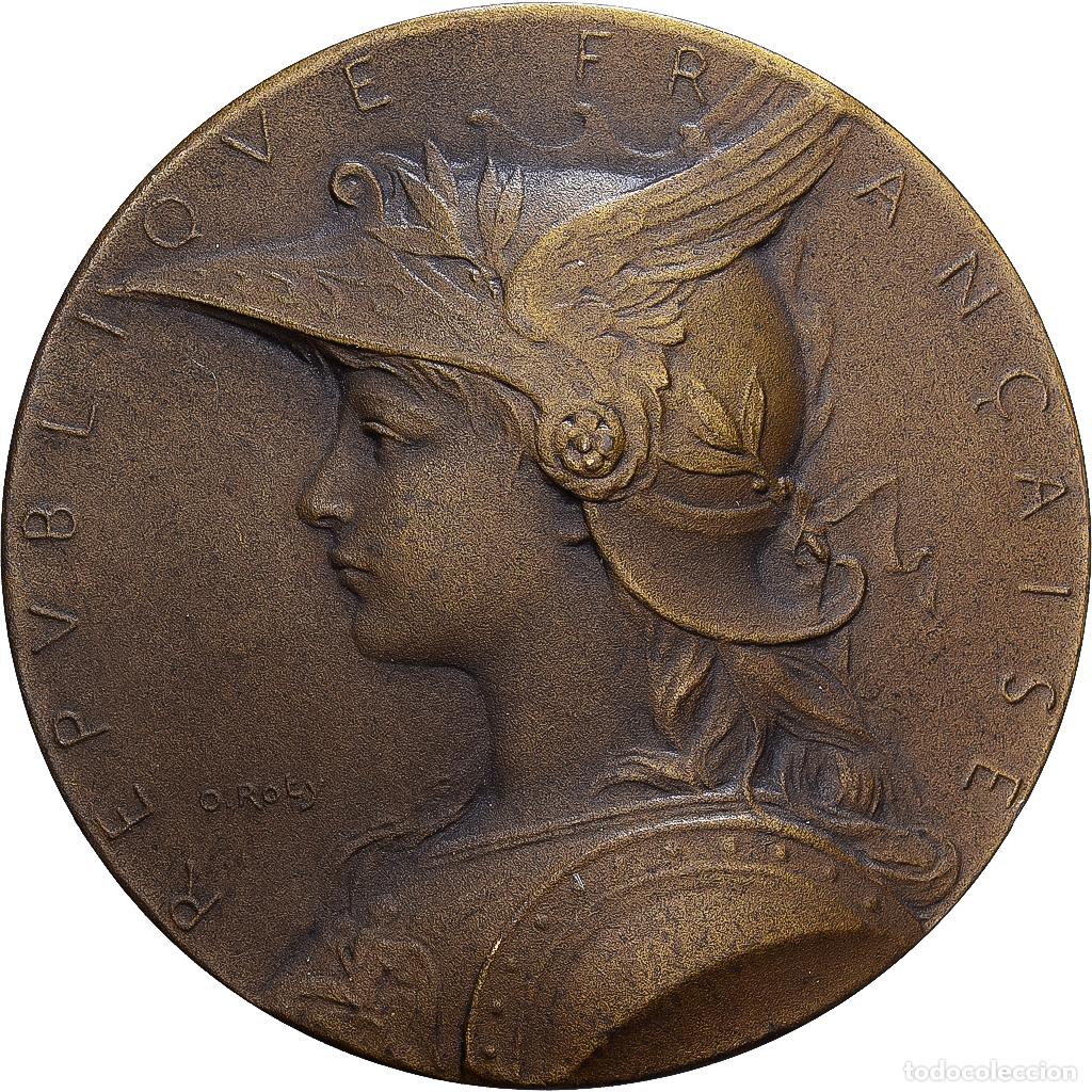 Medallas hist&oacute;ricas: [#1215188] Francia, medalla, Prix Offert par le Ministre de la Guerre, Cobre, O.Roty, MBC+