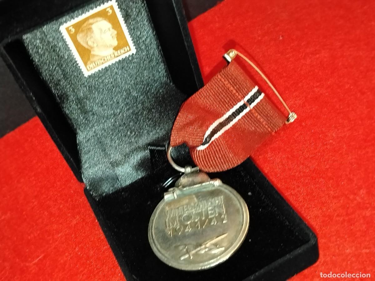 Medallas hist&oacute;ricas: Medalla del frente oriental,condecoraci&oacute;n militar de la segunda guerra mundial 1942