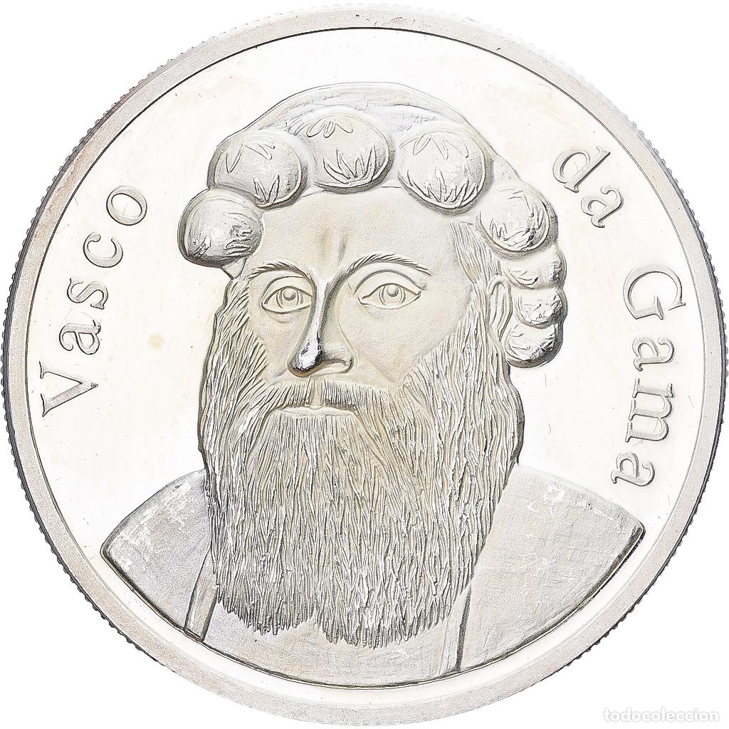 Medallas hist&oacute;ricas: [#1224131] Francia, medalla, 1993, Plata, Vasco de Gama, SC