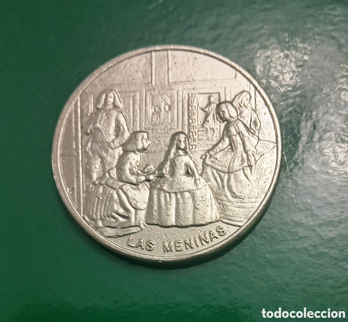 Medallas hist&oacute;ricas: UNA ONZA DE PLATA LAS MENINAS DE VEL&Aacute;ZQUEZ