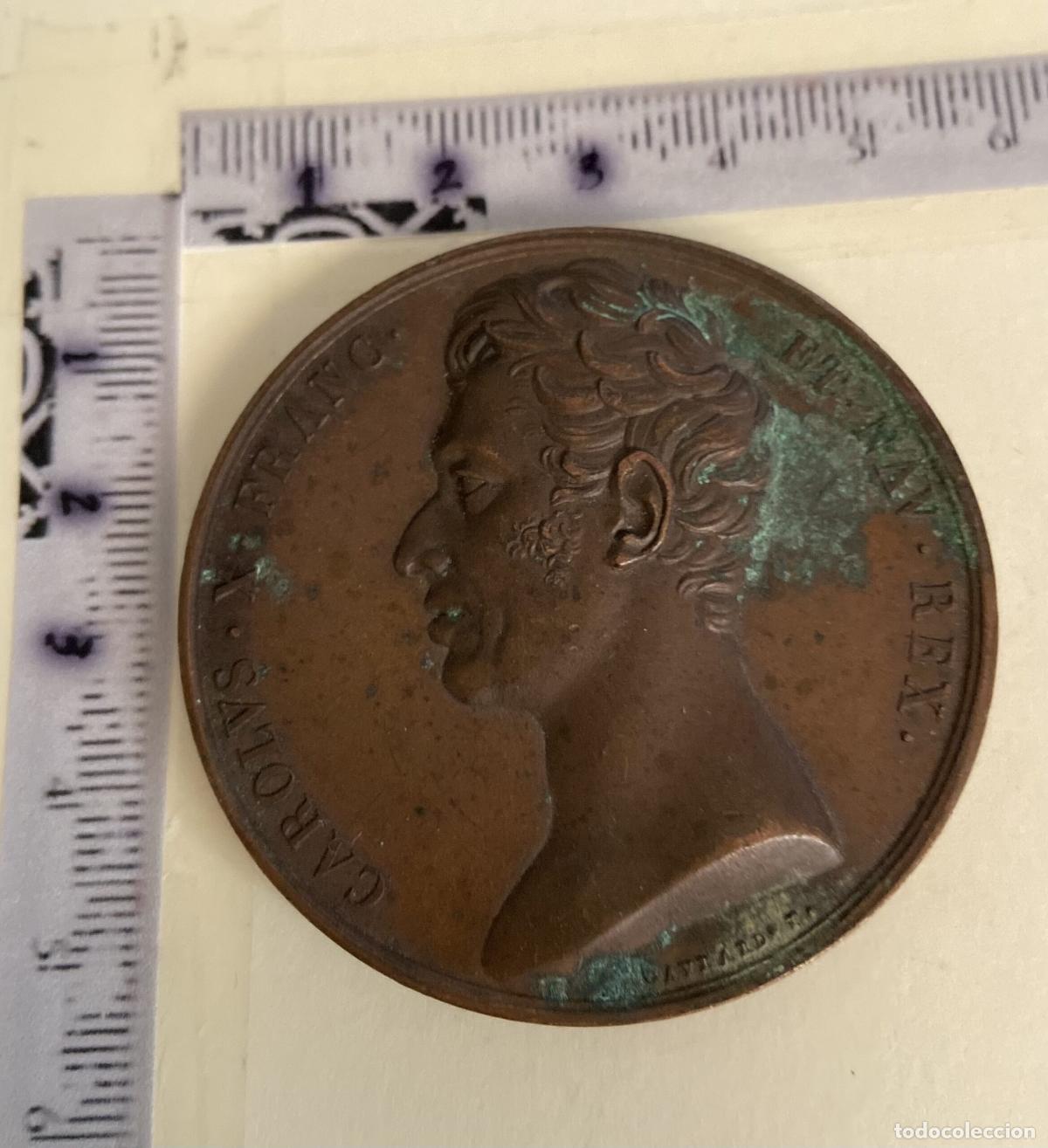 Medallas hist&oacute;ricas: CRBAN010 MEDALLA FRANCIA REY CARLOS X