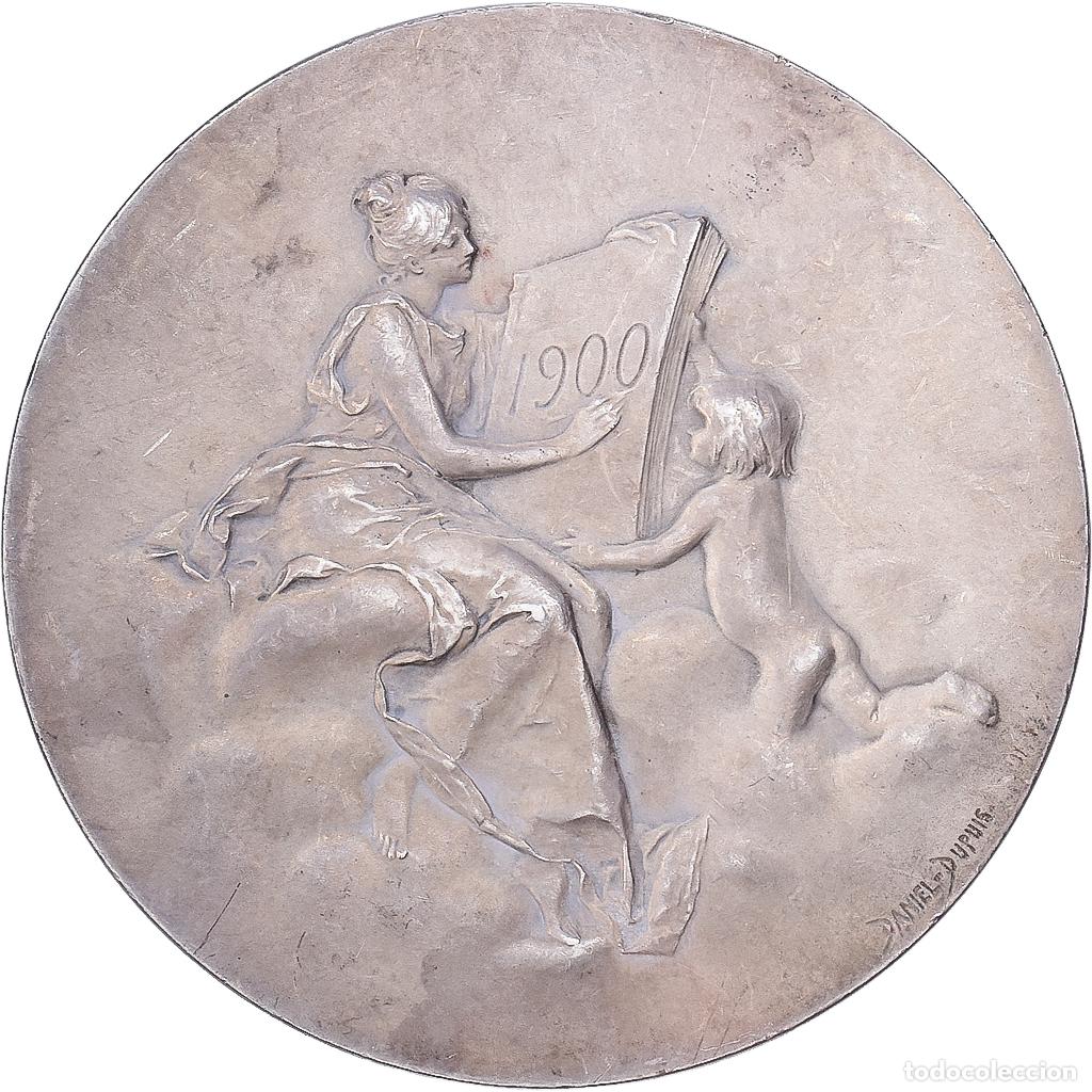 Medallas hist&oacute;ricas: [#139926] Francia, medalla, Monnaie de Paris, 1900, Plata, EBC