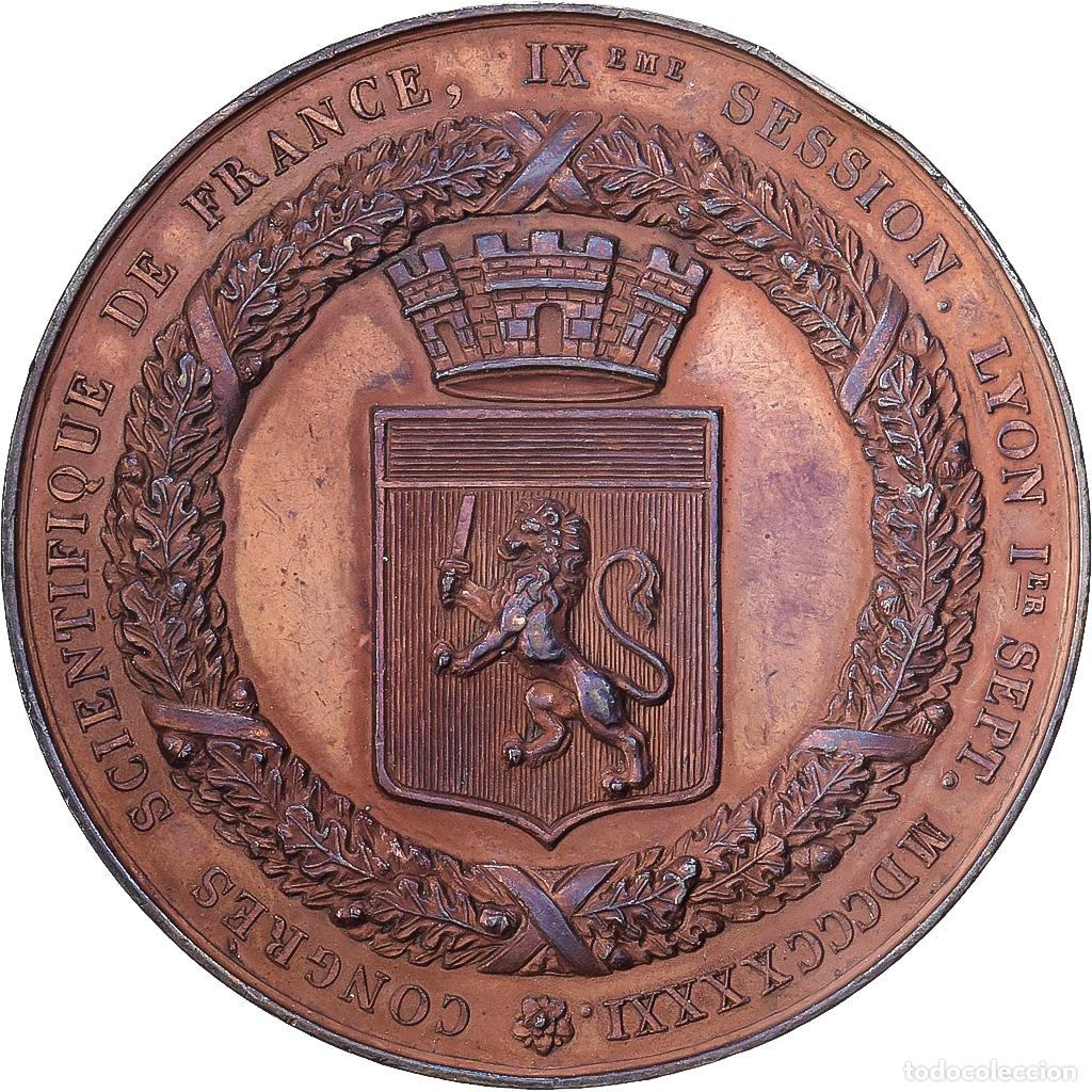 Medallas hist&oacute;ricas: [#139924] Francia, medalla, Congr&egrave;s scientifique de France, Bronce, EBC