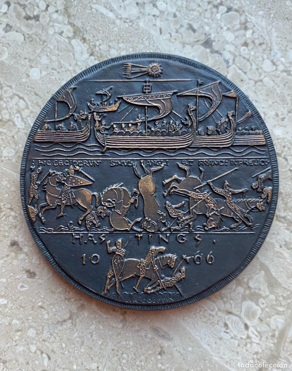 Medallas hist&oacute;ricas: PRECIOSA MEDALLA NOVENO ANIVERSARIO DE LA BATALLA DE HASTINGS 1066-1966