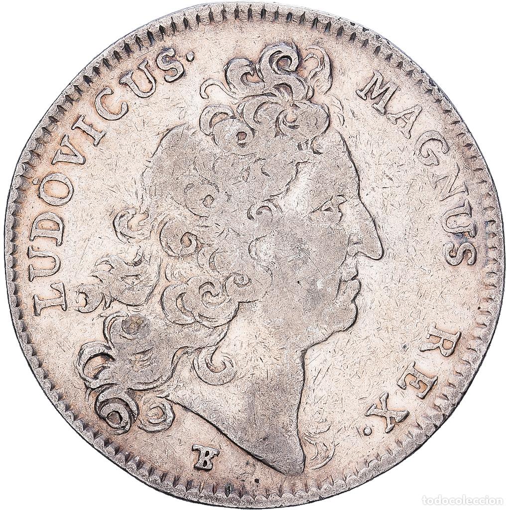 Medallas hist&oacute;ricas: [#139765] Francia, zeton, Louis XIV, Menus Plaisirs du Roi, 1703, Plata, BC+