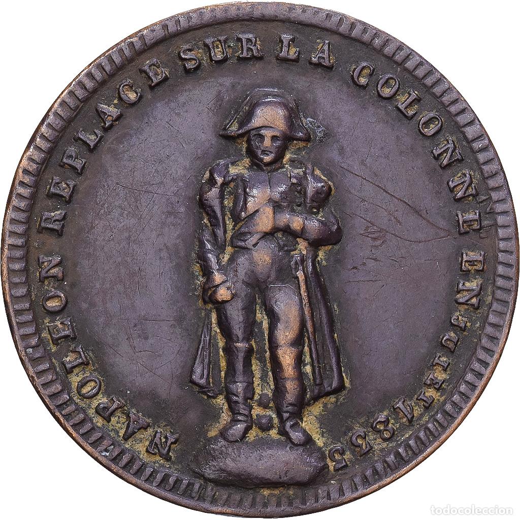 Medallas hist&oacute;ricas: [#139886] Francia, zeton, Jeu, Napol&eacute;on Ier, 20 Jetons, Bronce, BC+