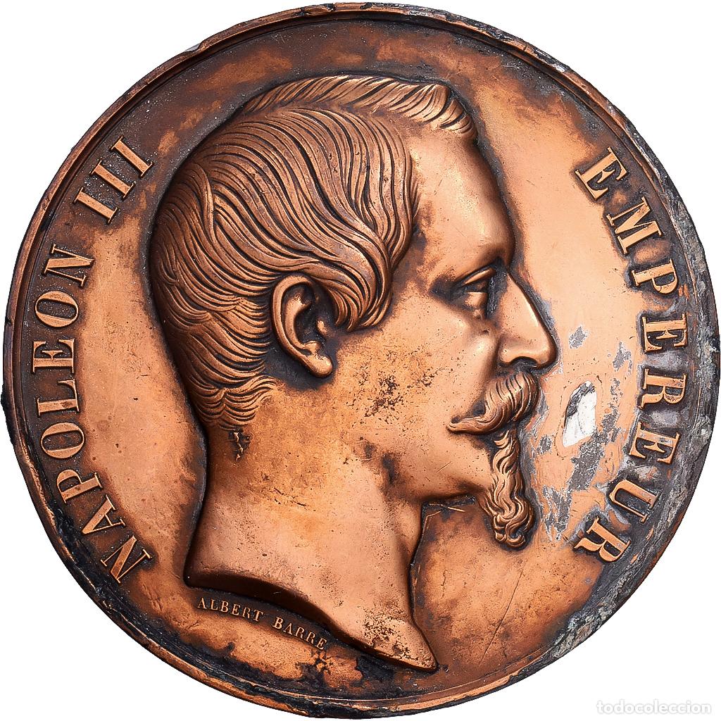 Medallas hist&oacute;ricas: [#139929] Francia, medalla, Napol&eacute;on III, Cinc, EBC