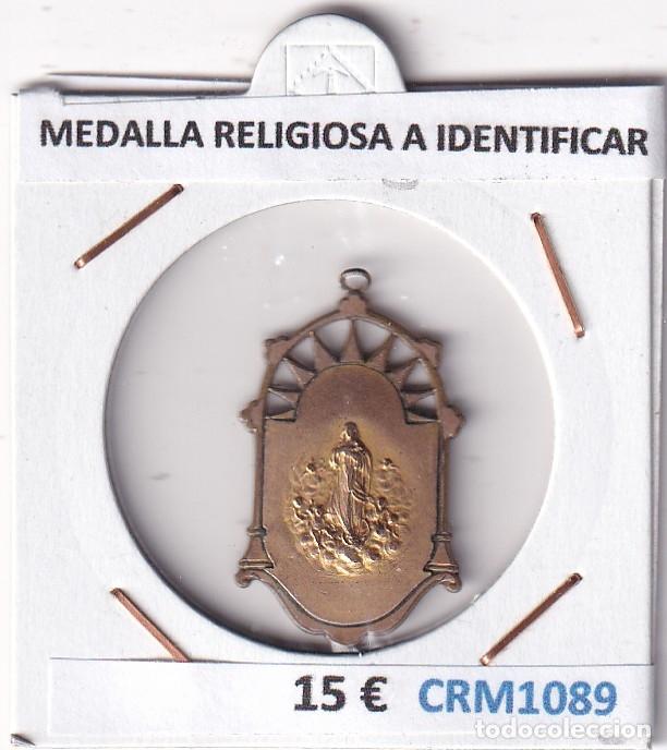 Medallas hist&oacute;ricas: CRM1089 MEDALLA RELIGIOSA A IDENTIFICAR