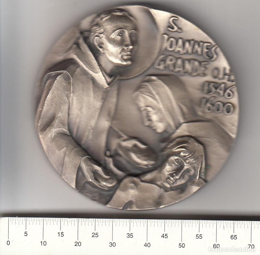 Medallas hist&oacute;ricas: CREXP095 MEDALLA RELIGIOSA SAN JUAN GRANDE. JEREZ DE LA FRONTERA 1996 140 GRAMOS 70