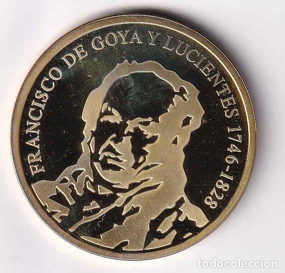 Medallas hist&oacute;ricas: CREXP512 MEDALLA ANIV. NACIMIENTO DE GOYA 1996