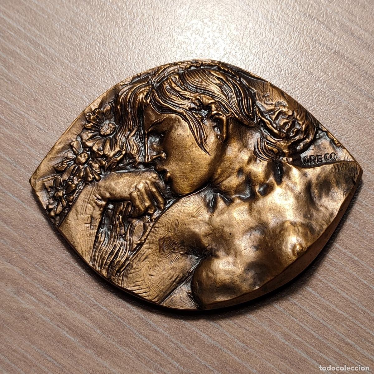 Medallas hist&oacute;ricas: ITALIA MEDALLA MEDICINA ROMA 1986 XXV CONGRESO INTERNACIONAL OFTALMOLOGIA GRECO