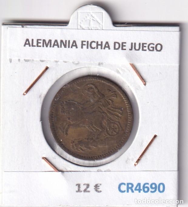 Medallas hist&oacute;ricas: CR4690 MONEDA ALEMANIA FICHA DE JUEGO