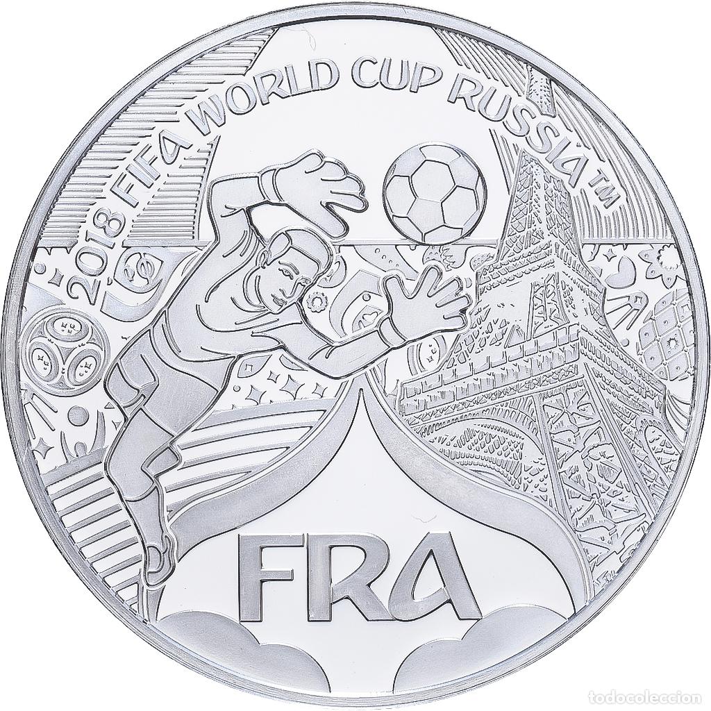 Medallas hist&oacute;ricas: [#1546073] Francia, medalla, 2018, Vell&oacute;n, Prueba, FDC