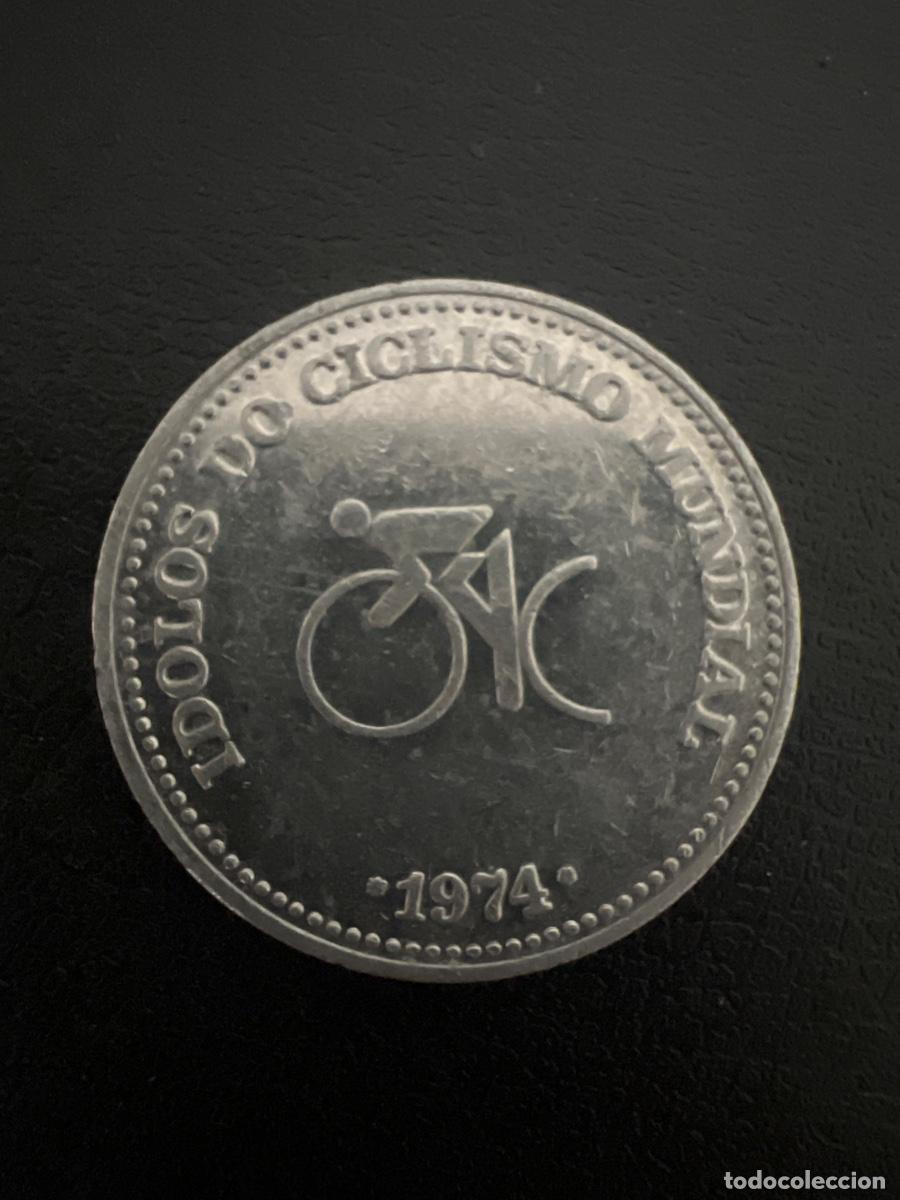 Medallas hist&oacute;ricas: Idolos do ciclismo token