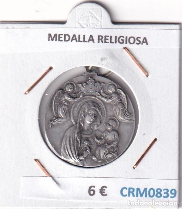 Medallas hist&oacute;ricas: CRM0839 MEDALLA RELIGIOSA