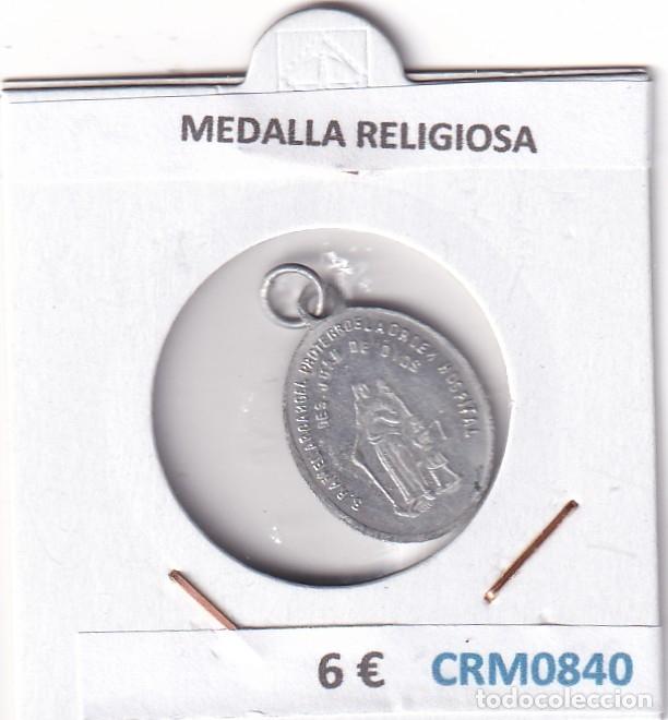 Medallas hist&oacute;ricas: CRM0840 MEDALLA RELIGIOSA