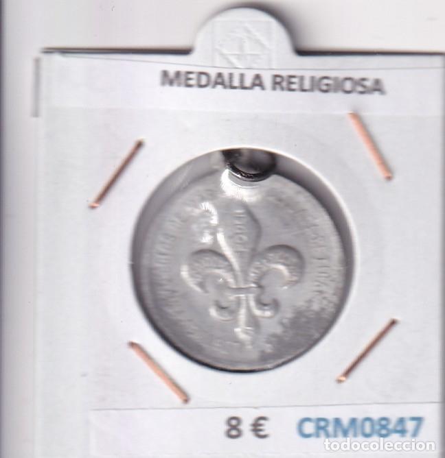 Medallas hist&oacute;ricas: CRM0847 MEDALLA RELIGIOSA