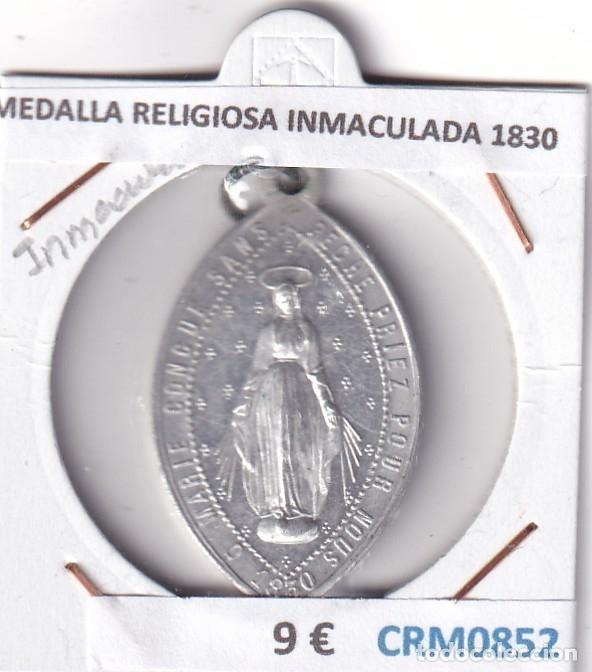 Medallas hist&oacute;ricas: CRM0852 MEDALLA RELIGIOSA INMACULADA 1830